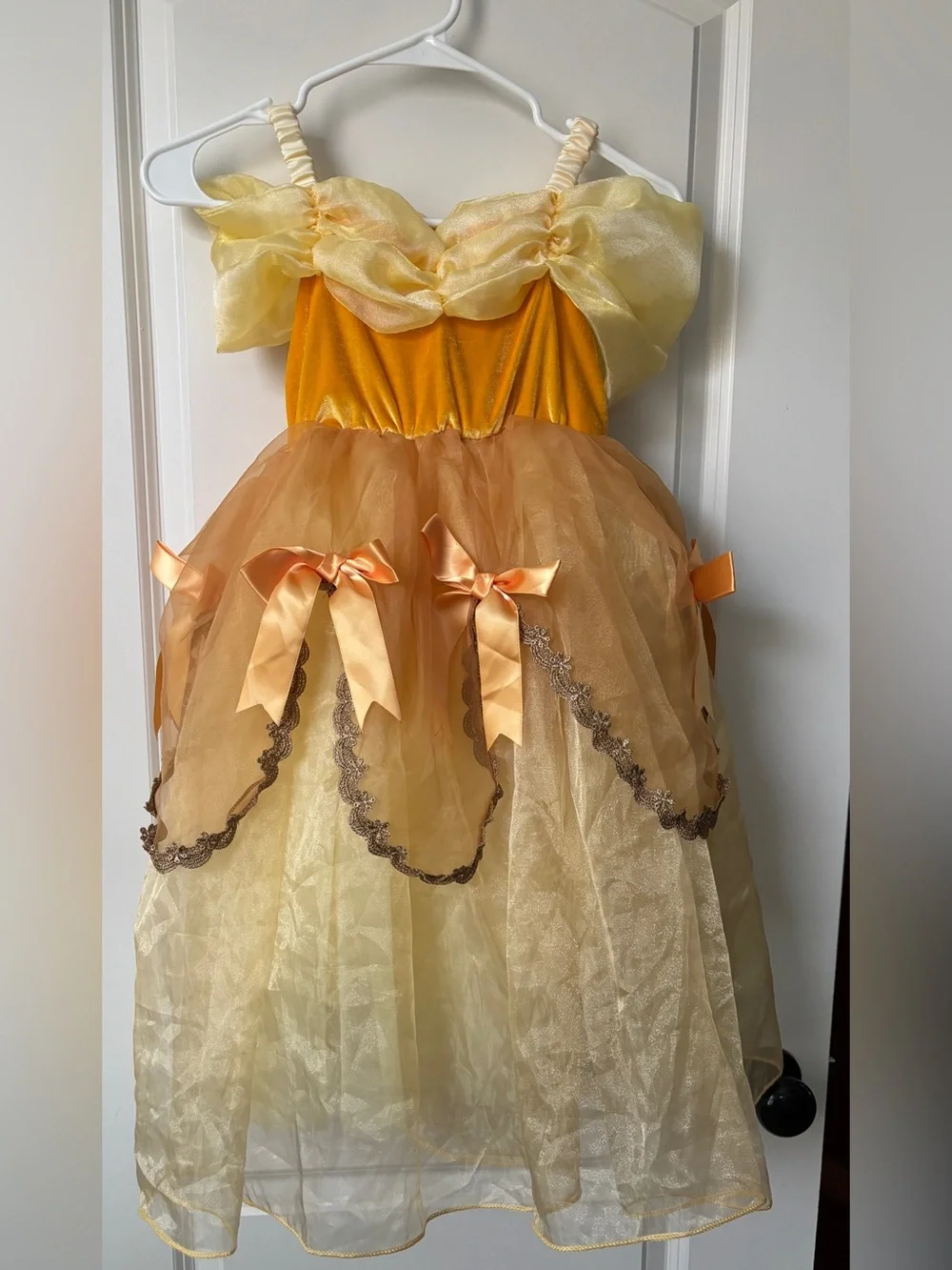 Princess Light-Up Yellow Girls' Costume Dress